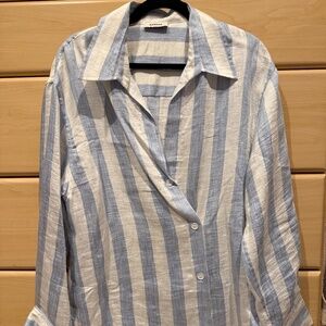 Sandro Medium Asymmetrical button top